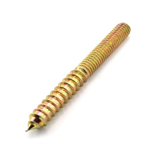 RuiLing 8 Pack 5/16-18 x 3 Inch Hanger Bolts Double Headed Bolts Self-Tapping Screw Inch Hanger Bolts for Furniture - Image 3