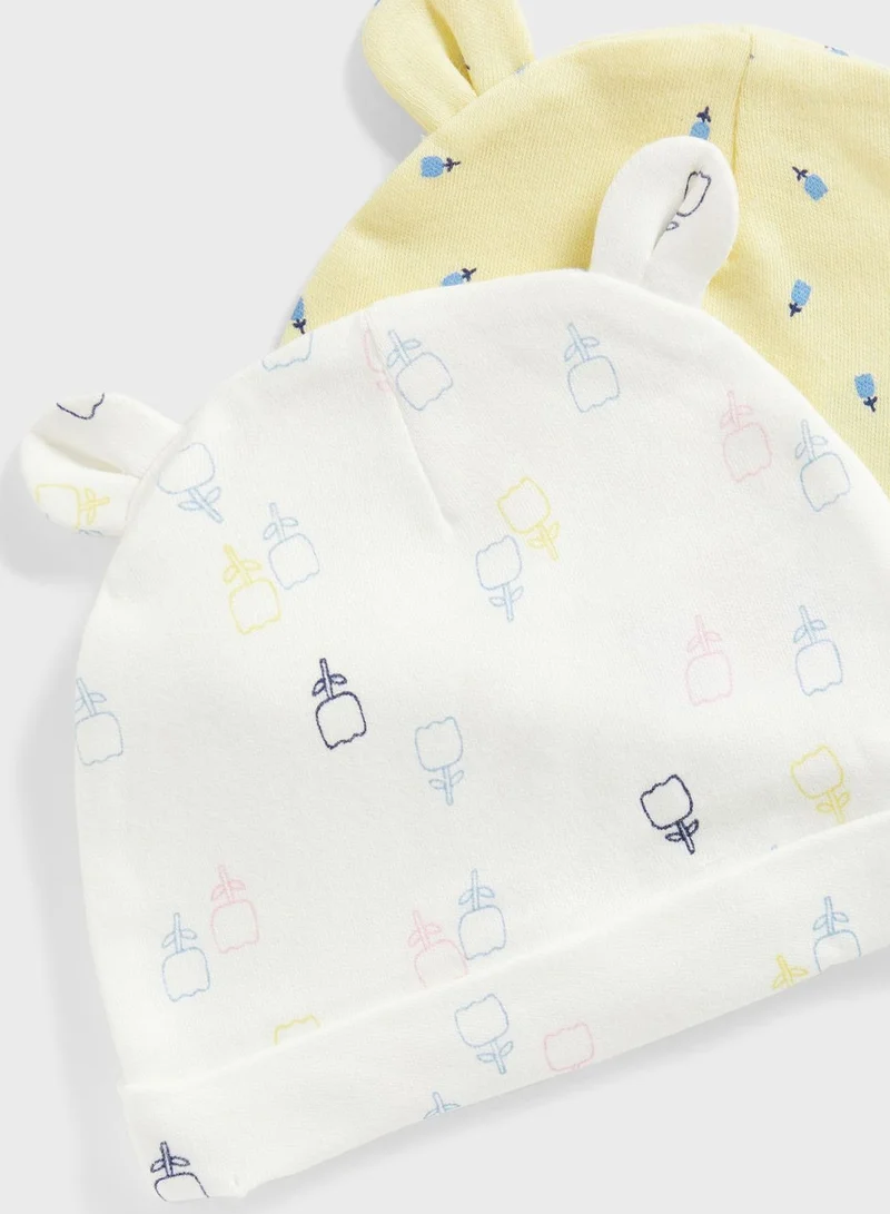 mothercare Kids 2 Pack Essential Hats
