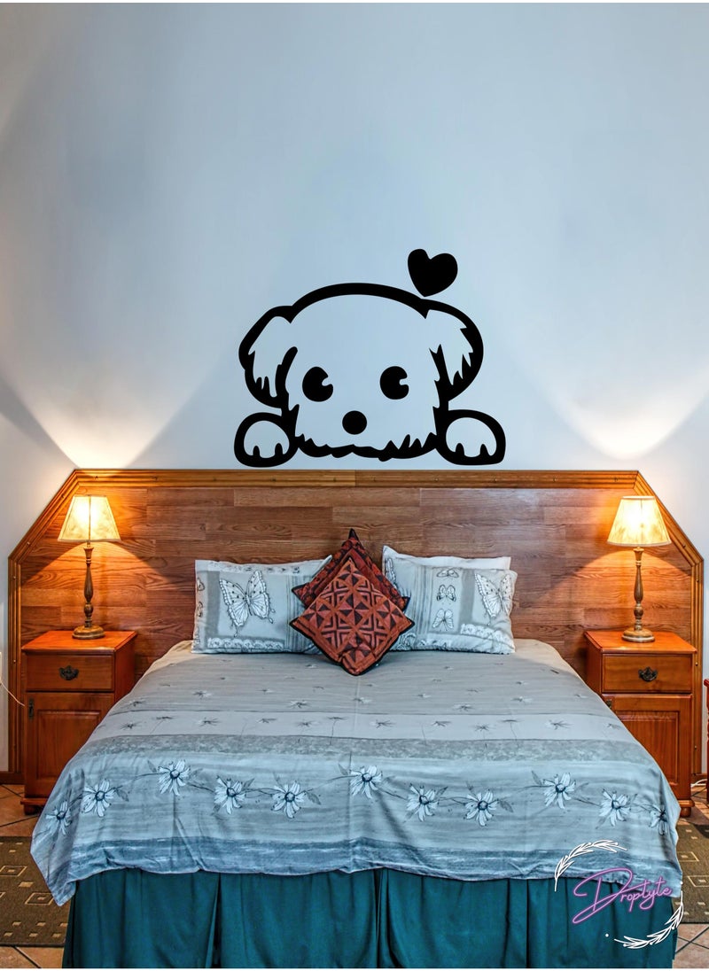 Cute Dog Wall Stickers Vinyl Self Adhesive Wallpaper For Livingroom Bedroom - pzsku/ZFBAD0C5ACE0D0431EFEBZ/45/_/1724323129/13b5fc4f-0783-499e-b295-b0d08c2c817b