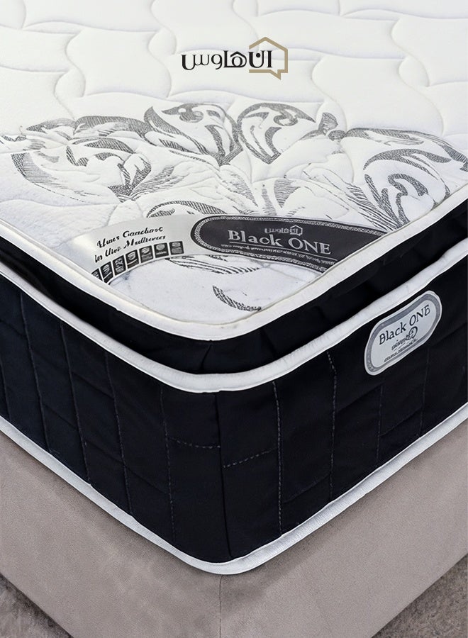 In-House Black One Plus| Multi Layer Bed Mattress Double Sided 19 Layers Thickness 36 cm - Size Queen - 160x200 cm - Image 4