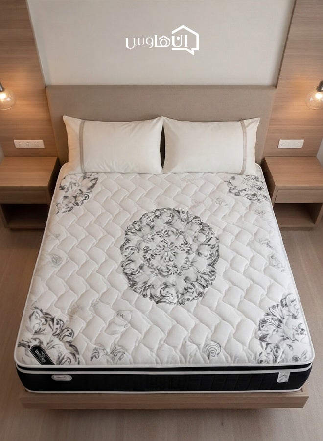 In-House Black One Plus| Multi Layer Bed Mattress Double Sided 19 Layers Thickness 36 cm - Size Queen - 160x200 cm - Image 5