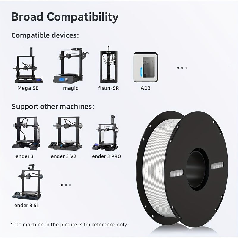 1.75mm Blue PETG 3D Printing Filament 2.2LB No Layer Lines Marble Texture Surface Compatible with Most FDM 3D Printers High Quality Durable Easy to Use - Image 5