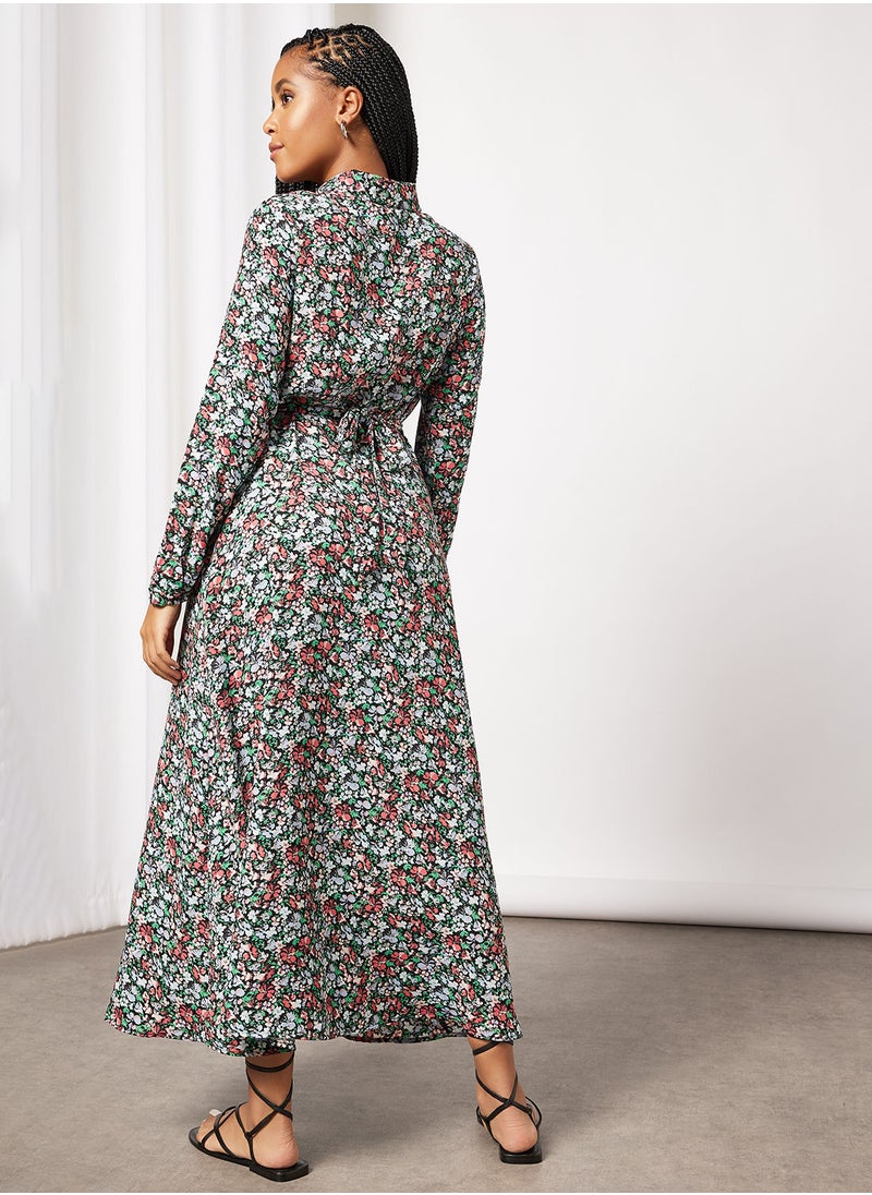 VERO MODA - Printed Button Down Dress - Image 1