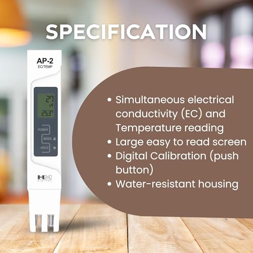 HM DIGITAL AP-2: AquaPro Water Quality Tester (EC) - Image 4