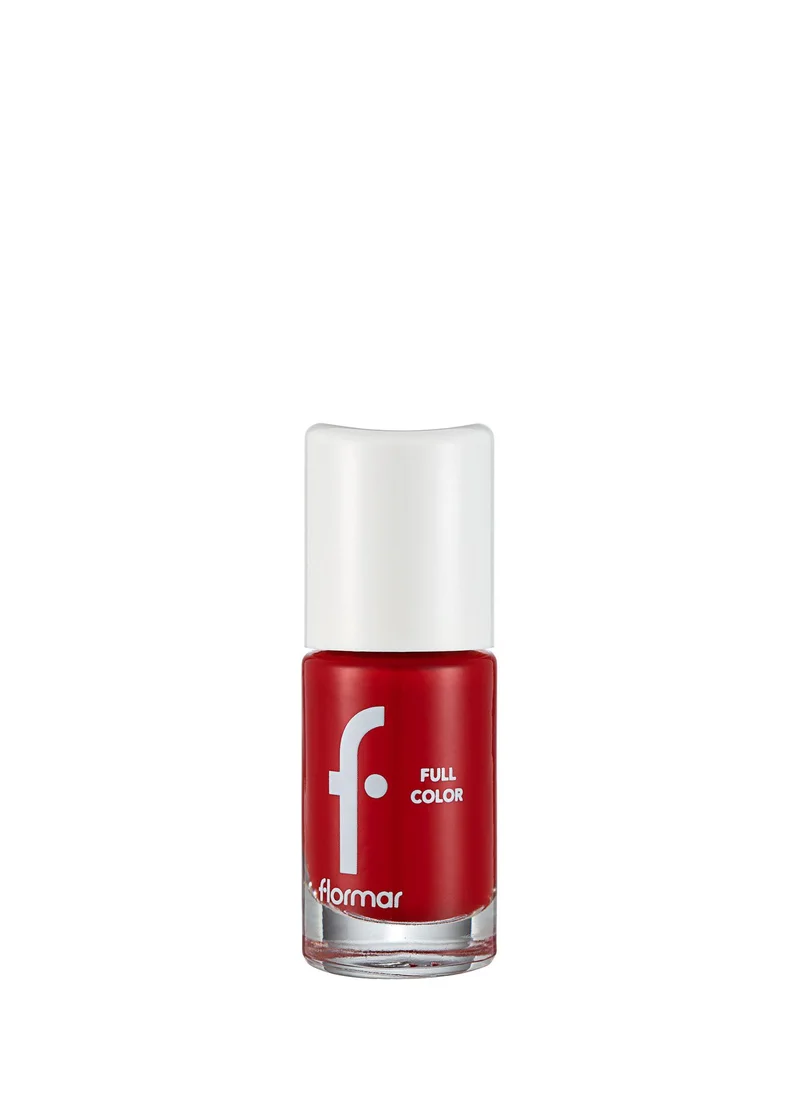 flormar Flormar Full Color Nail Enamel - FC08 Optimistic Red