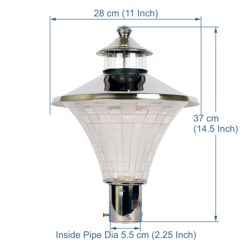 BENE Nice RG Garden Light Nice RG Steel 28 Cms Pack 2 - Image 4