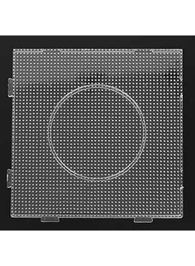Transparent 2 6mm Fuse Beads DIY Crafts Kit For Kids Creativity Educational Big Square Pegboard Template - Image 1