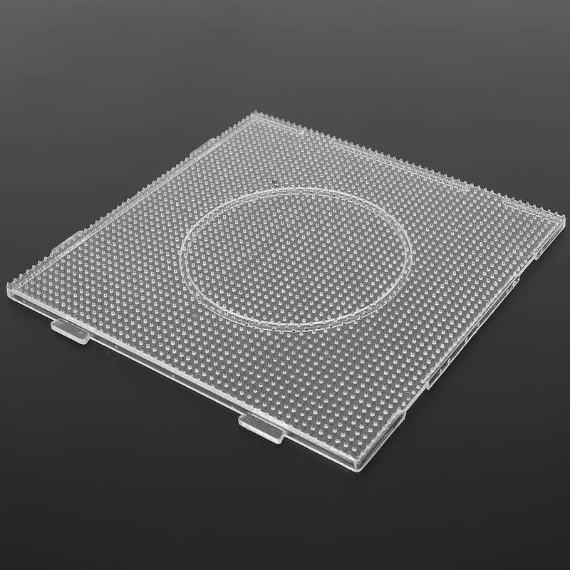 Transparent 2 6mm Fuse Beads DIY Crafts Kit For Kids Creativity Educational Big Square Pegboard Template - Image 3