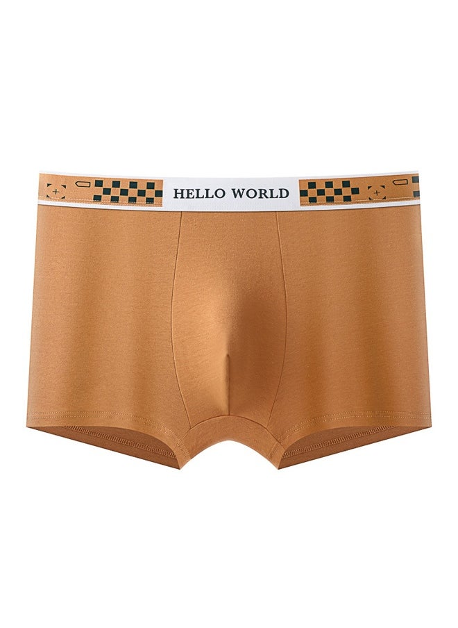 Zeemey - Zeemey 5 Pack Hello World Men's Sort Boxer Briefs & Trunks,Breathable Stretch Cotton Moisture-Wicking Underwear,Modern Fit Low Rise - Image 1