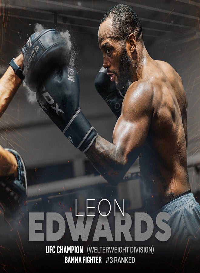 RDX - Boxing Gloves Muay - Thai Training Maya Hide Leather Kara Pro Sparring Kickboxing MMA Boxing Gloves for Punch Bag Bear Paw Training Men Women Adult 8 10 12 14 16oz - Image 4