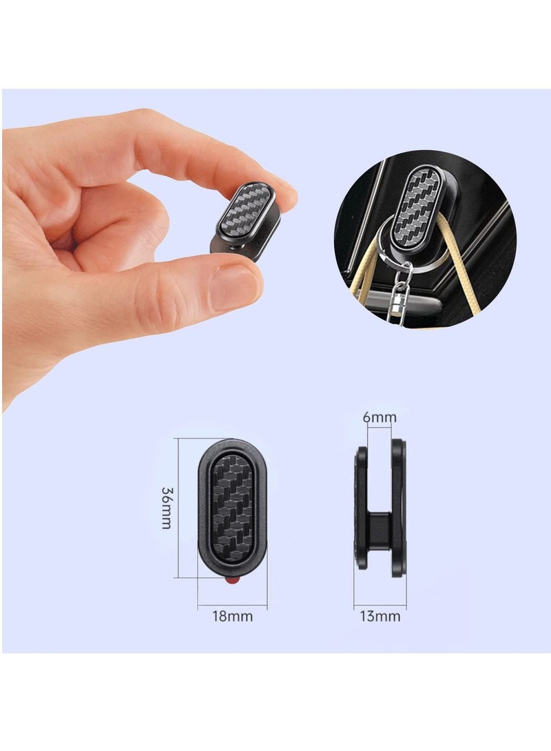 الأزرق جي دبليو Car Mini Hooks,12 Pcs Multifunctional Auto Backseat Hangers, Self-Adhesive Wall Hanging Hooks, Vehicle Hook Stickers for Keys, Mask, Earphone, Cable - Image 2