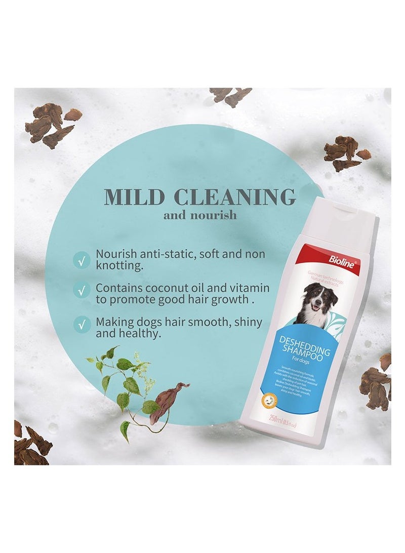 Bioline Deshedding Shampoo For Dogs 250ml - Image 3