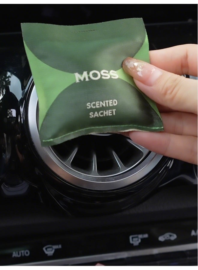 معطر جو للسيارة برائحة الطحالب (Moss) - لون أخضر غابوي - عطر أنيق يدوم طويلاً - Image 2