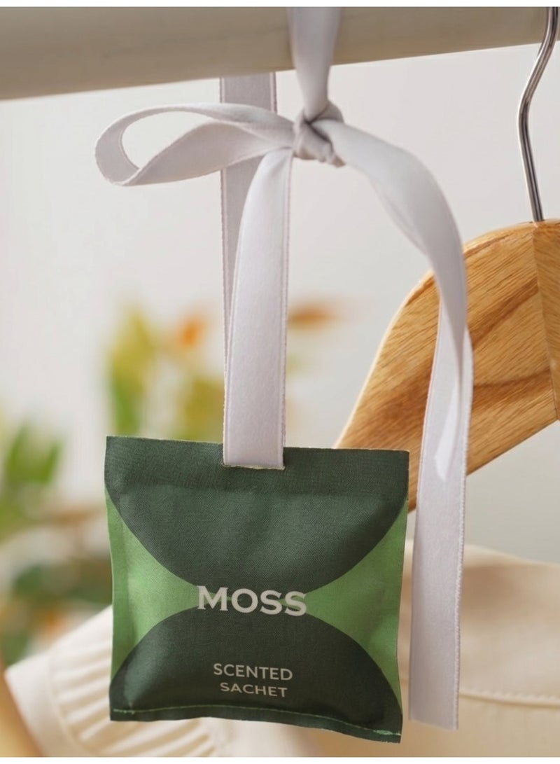 معطر جو للسيارة برائحة الطحالب (Moss) - لون أخضر غابوي - عطر أنيق يدوم طويلاً - Image 4