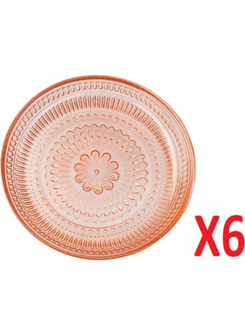 بورلاند Lina Orange Plate 17 cm 6-pack 04FIA002589