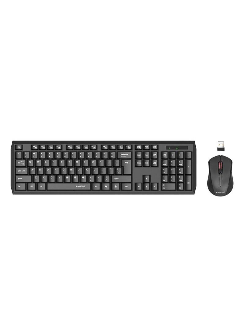 E-YOOSO E-710 Bluetooth Wireless Keyboard and Mouse Set for Office Work  - Image 1