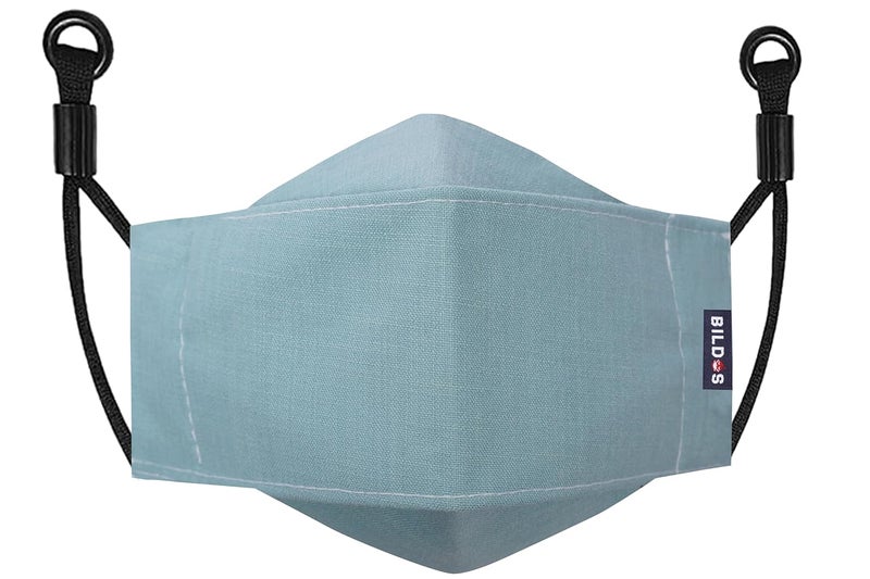 Bildos ® Unisex 4 Layer Cotton Washable & Reusable with SSMMS Filter 3D Super Breathable Face Mask with Adjustable Ear Loop Without Valve (Multicolour) - Pack of 12 - Image 4