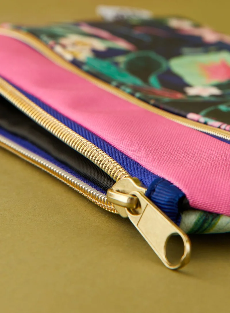 Typo Floral Archer Pencil Case