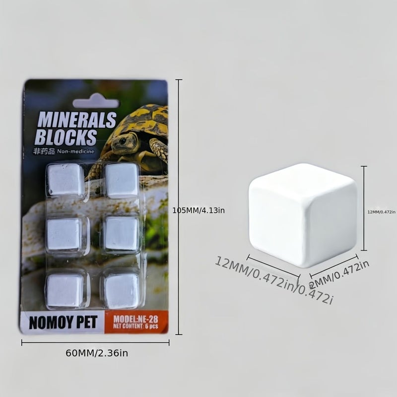 15 Natural Mineral Blocks and Ph Test Strips for Reptiles Amphibians Aquarium Terrarium Water Conditioner Shrimp Hermit Crab Turtle Lizard Habitat - Image 3