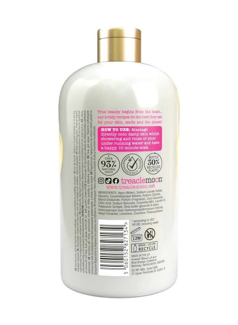 Treaclemoon Creamy Shea Butterfly Shower and Bath Gel, 500ml | Luxurious Shea Butter Infused Formula | Floral Fruity Fragrance | Nourishing and Refreshing | Dermatologically Tested | Vegan and Cruelty-Free - Image 2