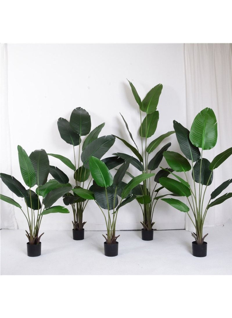 MAPLE HOME DECORATION Maple Home Fake Plant Artificial Tree Faux Tree Birds of Paradise Banana Leaf Indoor Outdoor Home Office Decoration  - Image 3