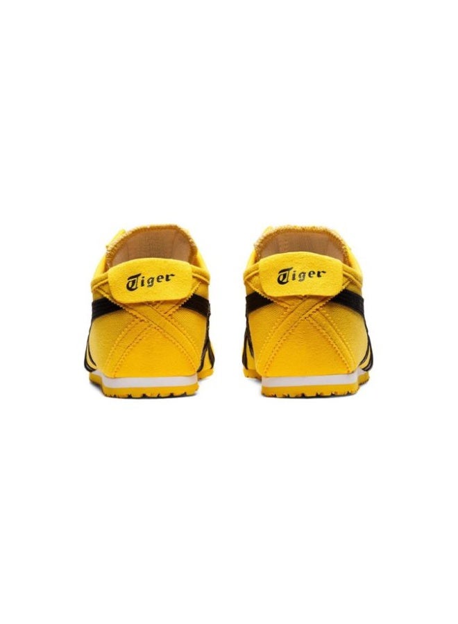 Onitsuka Tiger MEXICO 66 Slip-On Canvas Casual Colorblock Yellow/Black - Image 4