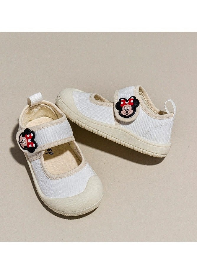 Disney Children's Canvas Shoes With Soft Soles For One Foot Kick - Image 2