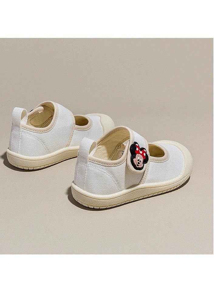 Disney Children's Canvas Shoes With Soft Soles For One Foot Kick - Image 3