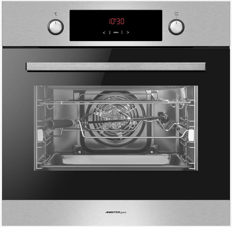MASTERgas 60 cm Electric Oven with 2 Touch Control Switch and 11 Functions | Model No O66E11DP with 2 Years Warranty - Image 1