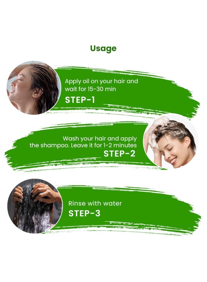 Dhathri Hair Care  100ml Plus Herbal Oil Ayurvedic hair oil for intense hair fall problems 100ml - Image 4