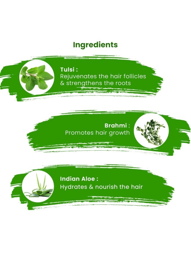 Dhathri Hair Care  100ml Plus Herbal Oil Ayurvedic hair oil for intense hair fall problems 100ml - Image 5