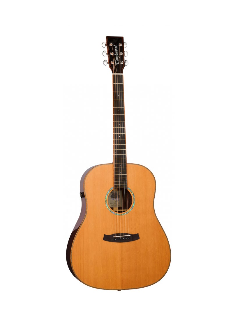 Tanglewood TRS5SE Electro-Acoustic Guitar – Slope Shoulder Dreadnought with Solid Cedar Top - Image 1