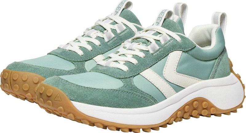 KEEN Women's KS86 Comfortable Durable Retro Style Sneakers, Dark Forest/Star White, 8.5 - Image 3