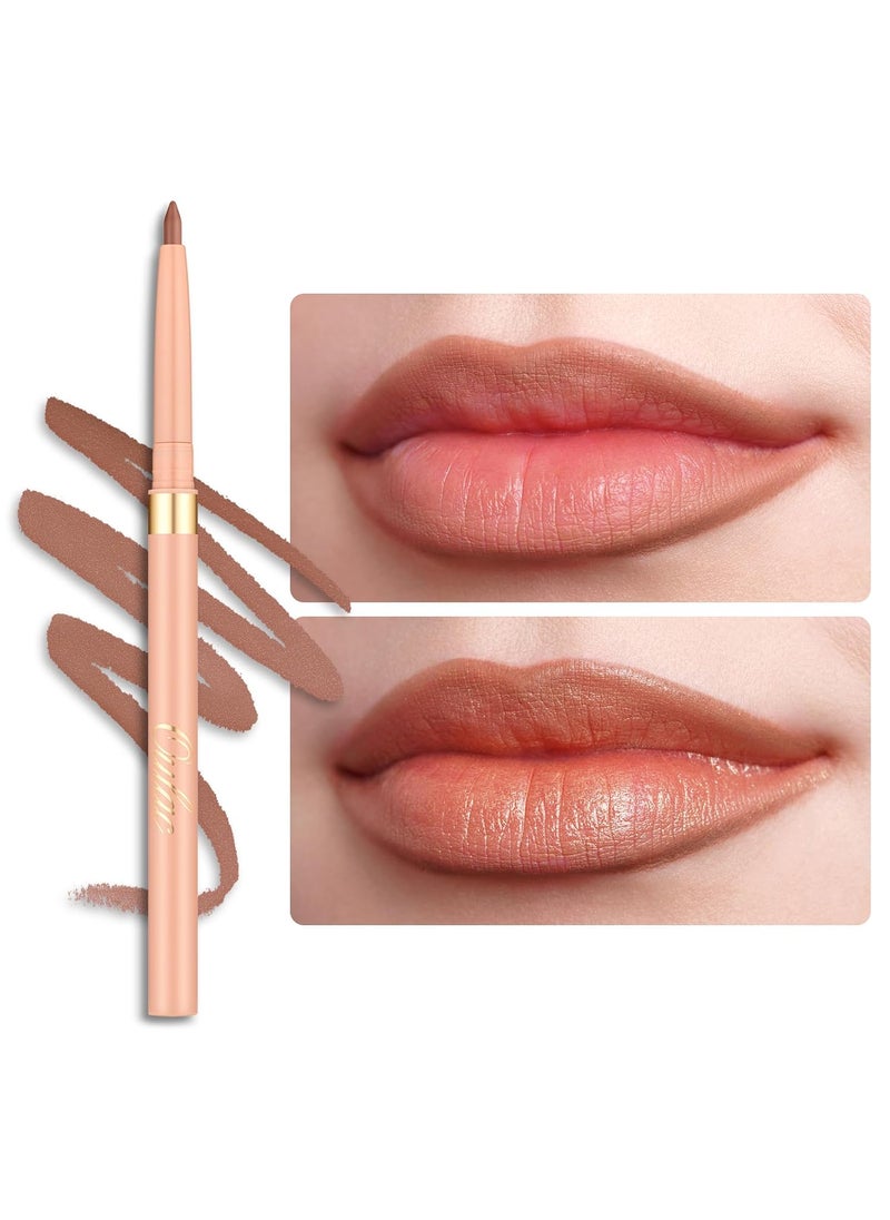 Oulac Oulac Waterproof Lipliner Pencil  Smooth and Creamy Retractable Lip Makeup for Precision Application Vegan  CrueltyFree LL02 Tempting Taupe 