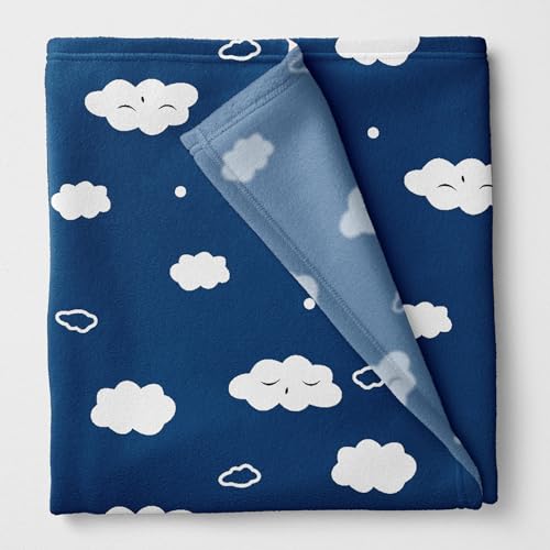 1ST STEP New Born Baby Blanket All Season Printed Single Super Soft Wrapper Sheet for AC Room for Baby Boys, Baby Girls, Babies (Cloud, 70 X 100 cms) - Image 5