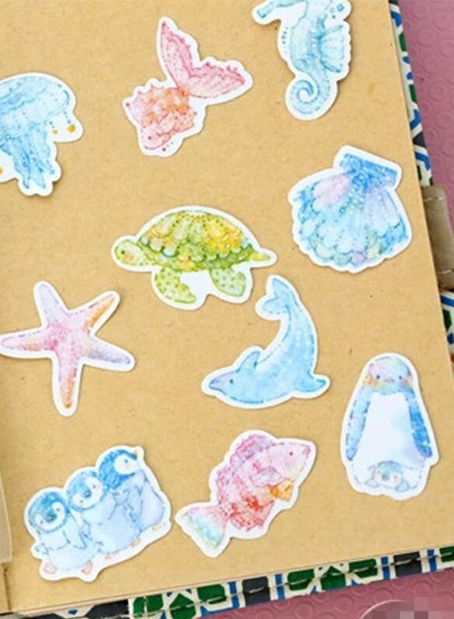 5esha 10 Designs Romantic Crafts Scrapbooking Paper Sticker - Image 4