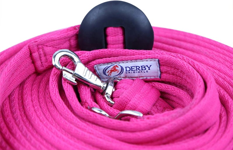Paris Tack Premium Horse Training Super Soft Grip Swivel Lunge Line with Rubber Stopper with 6 Month Warranty and Replaceable Snap - Image 4