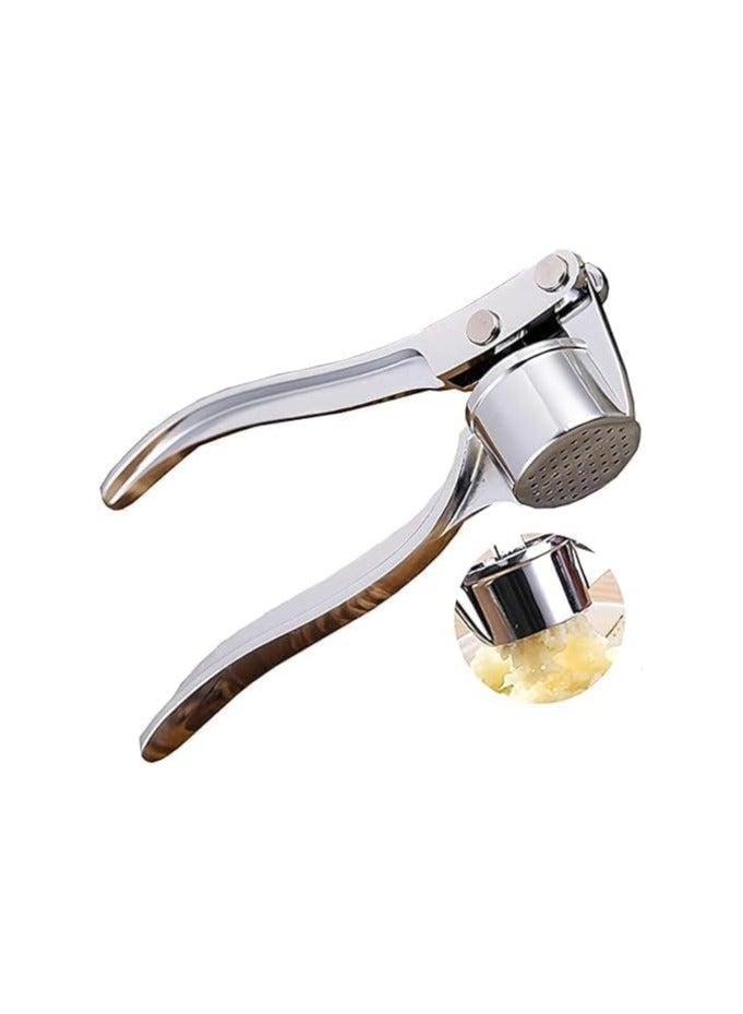 Metal Garlic & Ginger Press - High Performance and Excellent Efficiency - Ergonomic Design and Easy to Clean, Ideal for Daily Use  - Image 1