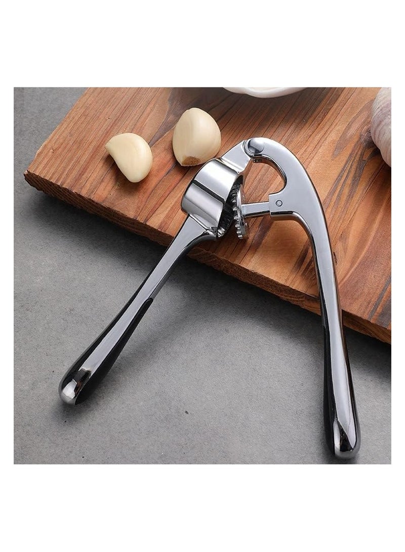 Metal Garlic & Ginger Press - High Performance and Excellent Efficiency - Ergonomic Design and Easy to Clean, Ideal for Daily Use  - Image 5