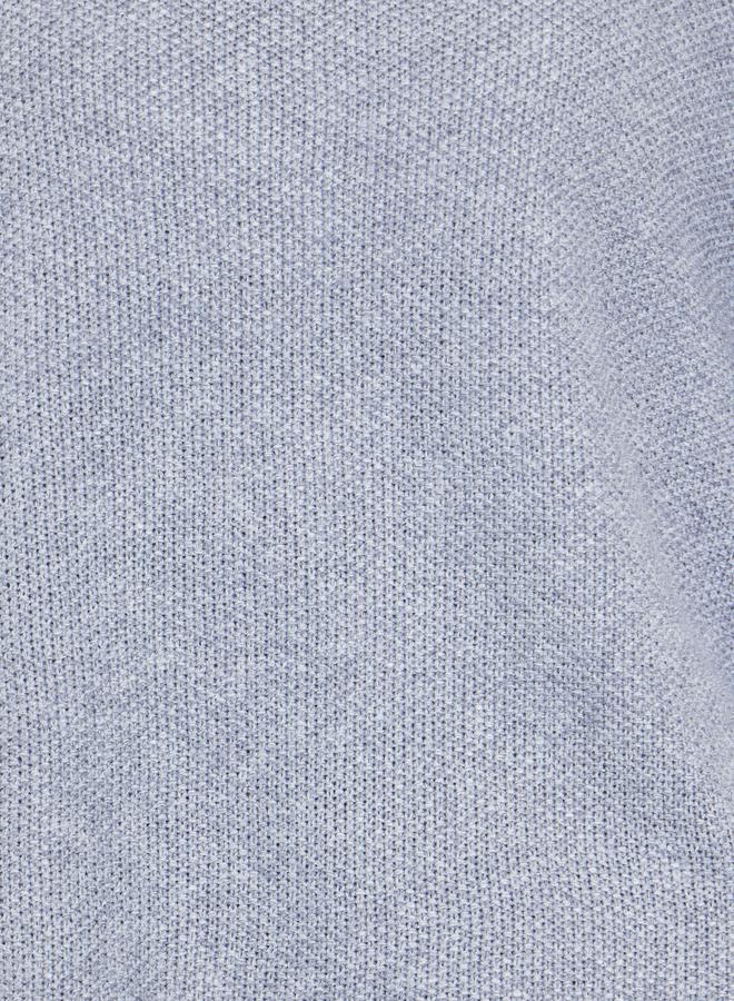 Styli Grey Regular Fit Sweater with Contrast Trim - Image 3