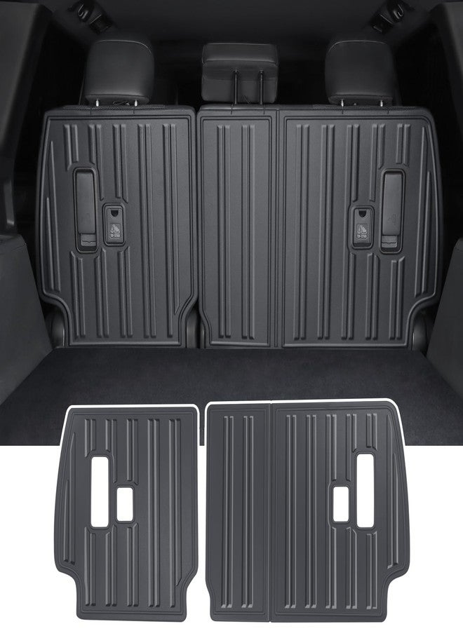 LaIIker 2 PCs Seat Back Protective Pad for 2024 2025 2026 Toyota Land Cruiser 250 1958 Prado Lc250 Rear Chair Anti-Kick Scratch Panel Interior Modification Accessories 2025 Land Cruiser Accessories - Image 1