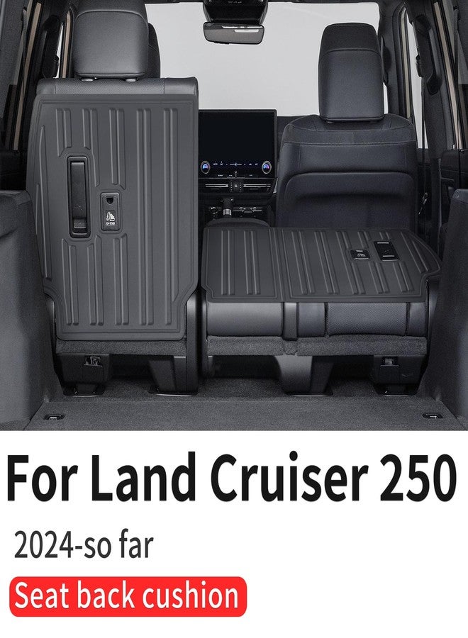 LaIIker 2 PCs Seat Back Protective Pad for 2024 2025 2026 Toyota Land Cruiser 250 1958 Prado Lc250 Rear Chair Anti-Kick Scratch Panel Interior Modification Accessories 2025 Land Cruiser Accessories - Image 2