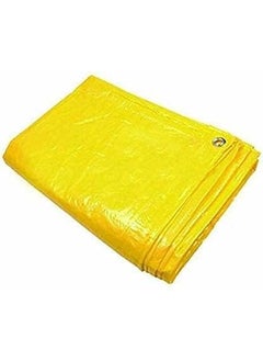 SR TRENDS SR 12FT X 10FT Yellow Heavy Duty Tarpaulin Tirpal Tadpatri Tharpai Thadika Extra Strong Eyelets UV Resistant 100 Waterproof Virgin 6 Layer MLCL 3D Rib Technology1 No by SR Trends  - Image 5