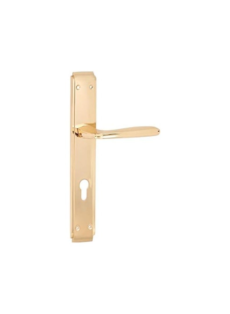 KNP KNP Zinc Door Handle Rose Gold Add a touch of elegance and sophistication to your doors