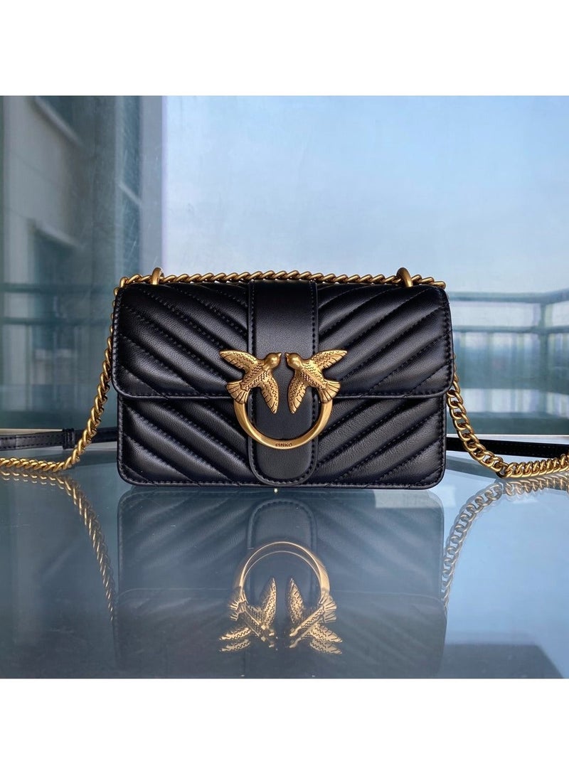 Pinko Chain Crossbody Shoulder Bag 21*13*6.5cm - Image 1