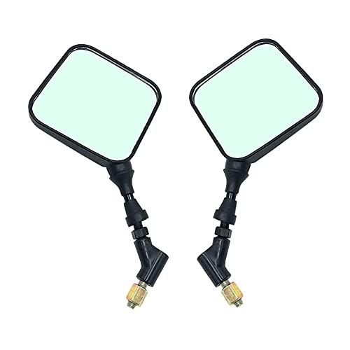 Earlyred Dual Sport Motorcycle Rear View Mirror Rearview Side Mirrors Compatible with Suzuki DRZ400 DR650 DR650S DR 650 500 400 370 350 250 200 125 100 50 DRZ 400 Moto Accessories 10MM - Image 1