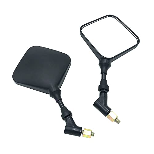 Earlyred Dual Sport Motorcycle Rear View Mirror Rearview Side Mirrors Compatible with Suzuki DRZ400 DR650 DR650S DR 650 500 400 370 350 250 200 125 100 50 DRZ 400 Moto Accessories 10MM - Image 2