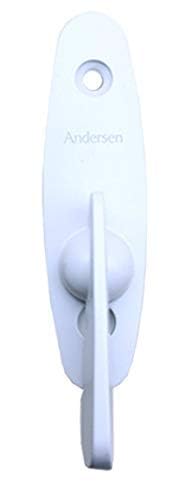 Andersen Tribeca Style - Gliding Door Thumb Latch in White Color - Image 2