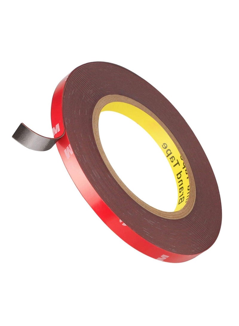 Beauenty Heavy Duty Double Sided Tape - 10mm x 3m, 1.1mm Thick, Mounting Adhesive Foam Tape for Automotive, Home, Office Decor (10mm x 3m) - Image 1