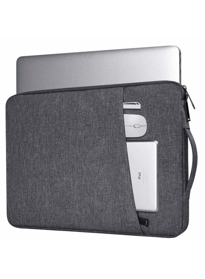iKammo 17 17.3 Inch Laptop Sleeve Case Bag for Asus VivoBook Pro 17/Asus TUF/Asus ROG 17.3, HP Pavilion 17/ HP Envy 17.3, Dell Inspiron 17 7000 3780, Notebook Ultrabook Case(Space Grey) - Image 1